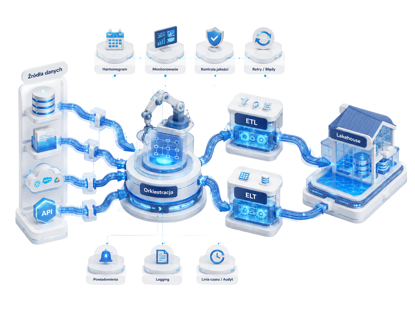 Automatyzacja Pipeline’ów (ELT/ETL)