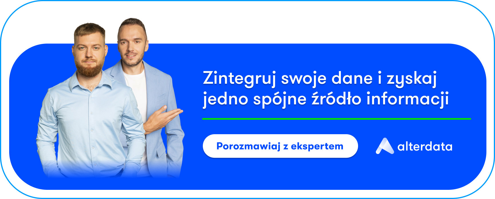 Zintegruj swoje dane i zyskaj jedno spójne źródło informacji – konsultacja z ekspertem Alterdata